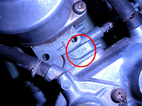 carburetor serial numbers